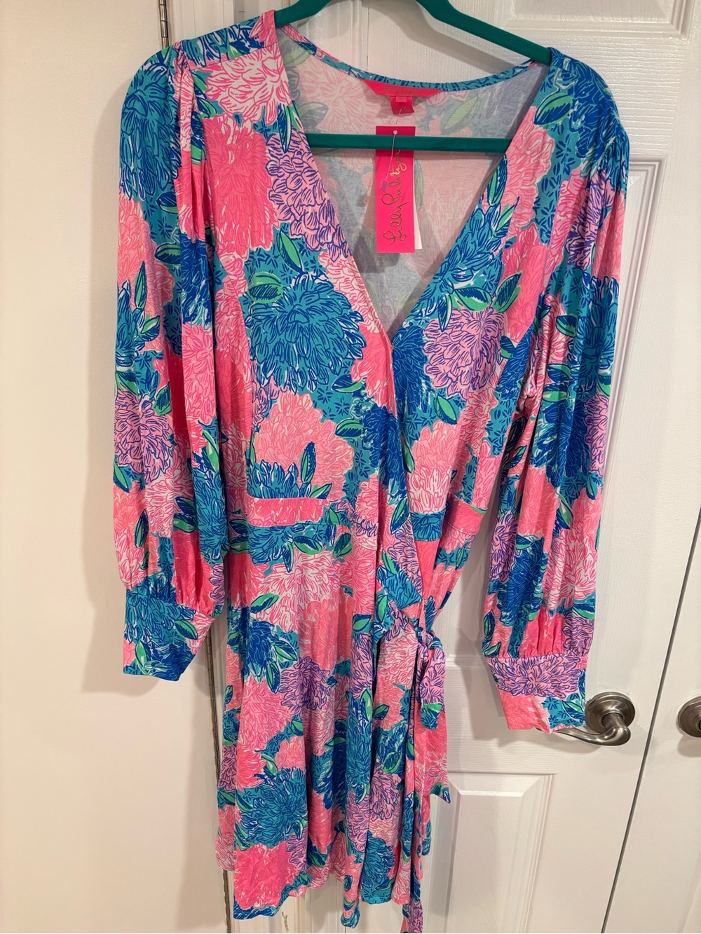 Lilly Pulitzer Beach Blooms Wrap Dress